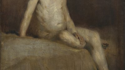 5.	Етюд – голо детско тяло, ок. 1926. Музейна сбирка на Националната художествена академия