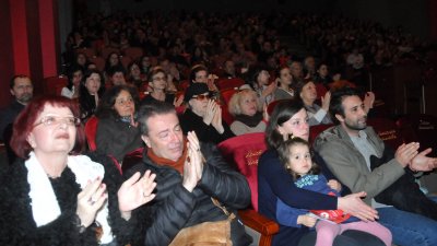 Феновете на седмото изкуство препълниха залата на общинско кино АБ в Адриана Будевска снощи