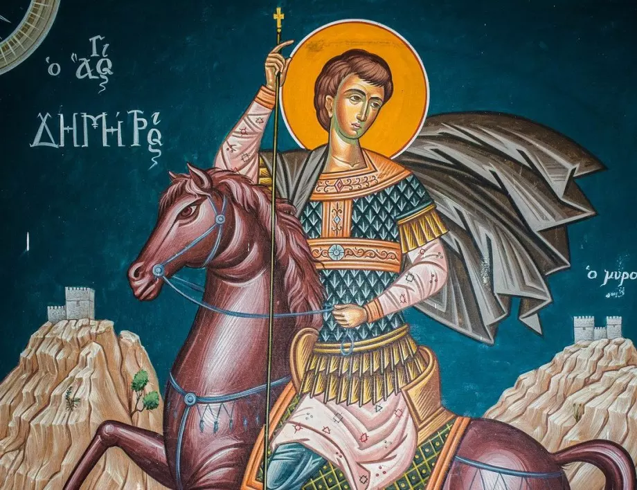 Свети великомъченик Димитрий много пъти спасявал град Солун от вражески нападения