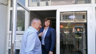 Настоящият председател на БСП Корнения Нинова е номинирана и от бургаската организация. Снимка Черноморие-бг