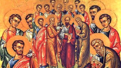 Църквата отдава почит към 12 апостоли
