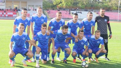 Черноморец успяха да спечелят три точки от гостуването си. Снимка ФК Черноморец