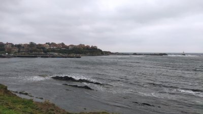 Температурата на морската вода е 13°-14°. Вълнението на морето ще бъде 2 бала. Снимка Петя Добрева