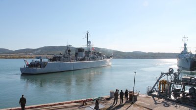 Военно-морските сили на България празнуват 144 години от създаването си. Снимка ВМС