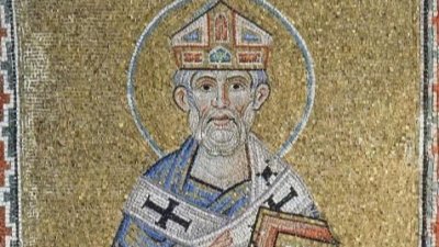 Свети Силвестър се родил в Рим. Негов учител във вярата и науката бил благочестивият презвитер Кирин
