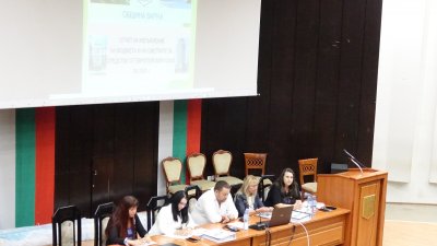 Публичното обсъждане на документа се състоя по инициатива на председателя на Общинския съвет Тодор Балабанов. Снимка ОбС Варна
