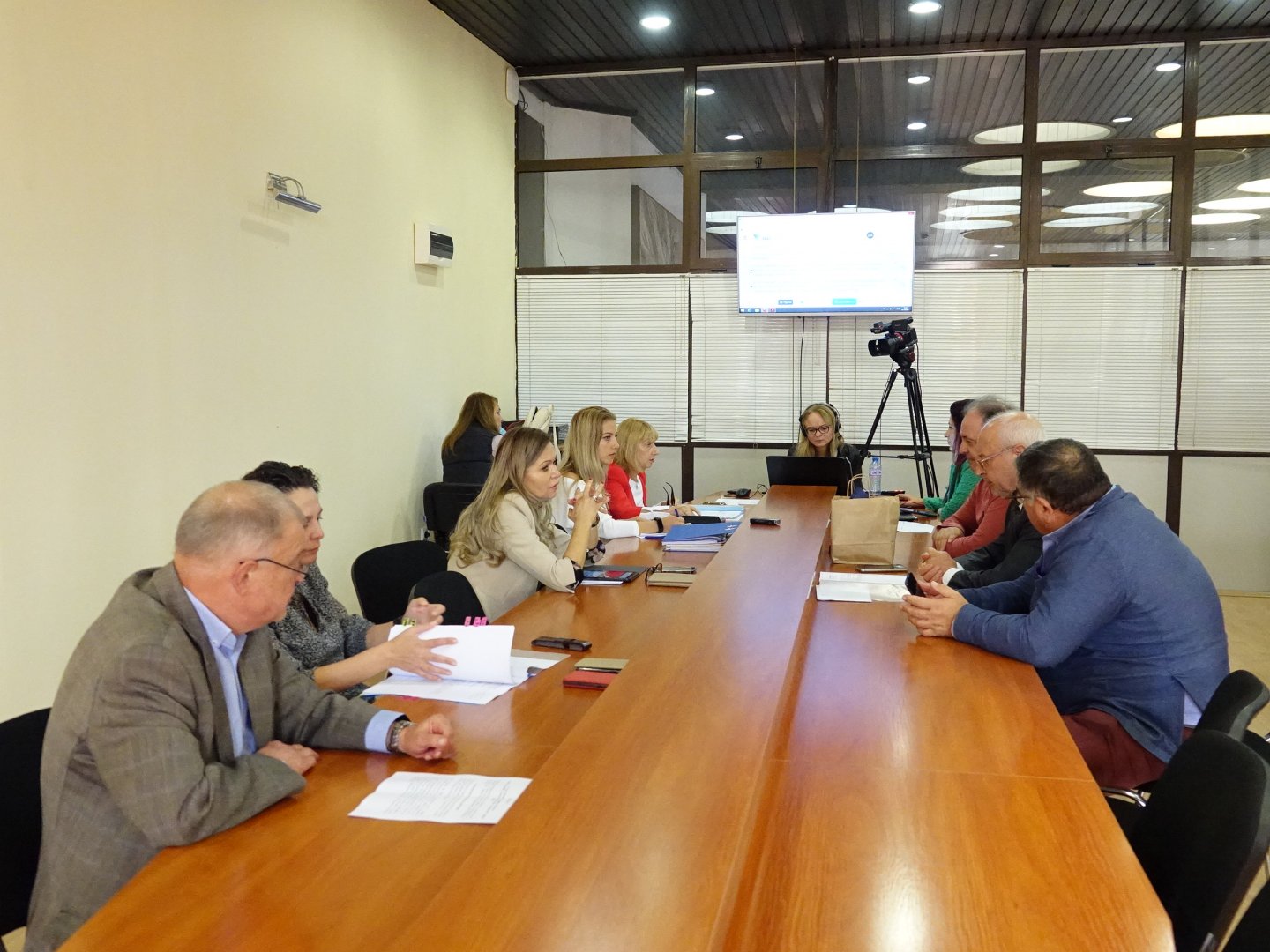 Разходването на средствата бе разгледано на заседание на ресорната комисия. Снимка ОбС - Варна