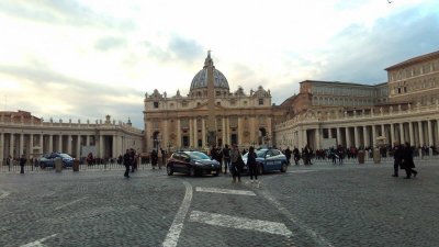 Жителите на града - държава Ватикана няма да бъдат поставени под карантина при пристигането си у нас. Снимка Десислава Георгиева