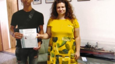 Михаилис Цакалос учи с желание в бургаското Морско училище