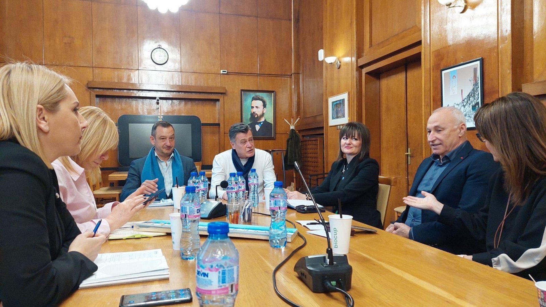 Съвместните дейности бяха обсъдени на работна среща. Снимка университет Проф. д-р Асен Златаров