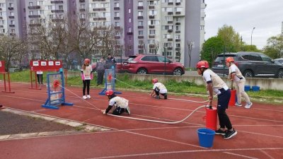 Състезанието се проведе на спортен комплекс Славейков. Снимки ОД на МВР