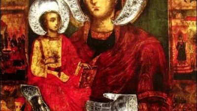 Копие на чудотворната икона на света Богородица Троеручица се намира в Троянския манастир
