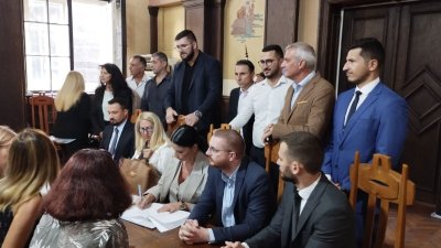 Коалицията ще има своя листа с кандидати за съветници в Бургас, но без кандидат за кмет. Снимки ПП - ДБ