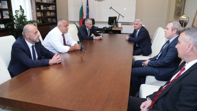 Увеличението на заплатите бе коментирано от премиера Бойко Борисов по време на среща с ръководството на Съвета на ректорите. Снимка Министерски съвет