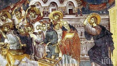 На Велики понеделник евангелистите ни разказват как Божият син влязъл в Йерусалимския храм и го намерил пълен с търговци