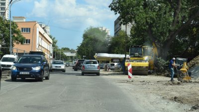 Преминаването през участъка, който ще се ремонтира ще бъде преустановено от 12-ти август. Снимка Община Бургас