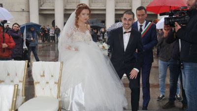 На 14 февруали няколко двойки в Бургас сключиха граждански брак. Снимка Архив Черноморие-БГ