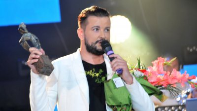 Стефан Илчев спечели наградата на публиката. Снимка Лина Главинова