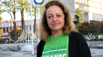 Даниела Божинова е втора в листата на коалиция Демократична България - Обединение. Снимка Лина Главинова