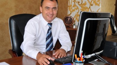 Стефан Колев представлява родната федерация по ушу и европейската федерация. Снимка Архив Черноморие-бг