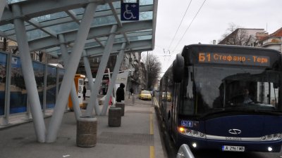 Инцидентът е станал в автобус, който се движи по линия Б1. Снимка Архив Черноморие-БГ
