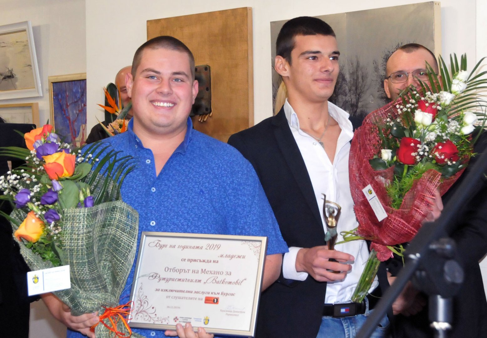 Учениците от Механото изработиха електромобил и получиха награда в кампанията Бург на годината през 2019. Снимка Архив Черноморие-бг