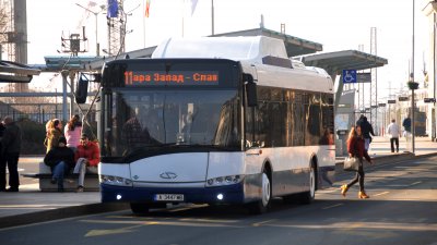 Инцидентът станал в автобус, собственост на Община Бургас. Снимка Архив Черноморие-БГ