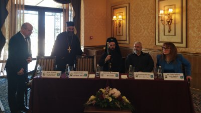 Форумът показва партньорството между МТС и Българската Православна църква. Снимки Авторът