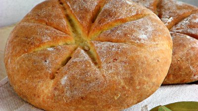 Римският хляб либум е характерен за кухнята на римската колония
