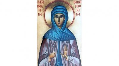 Света Макрина служила Богу вярно и неизменно през целия си живот