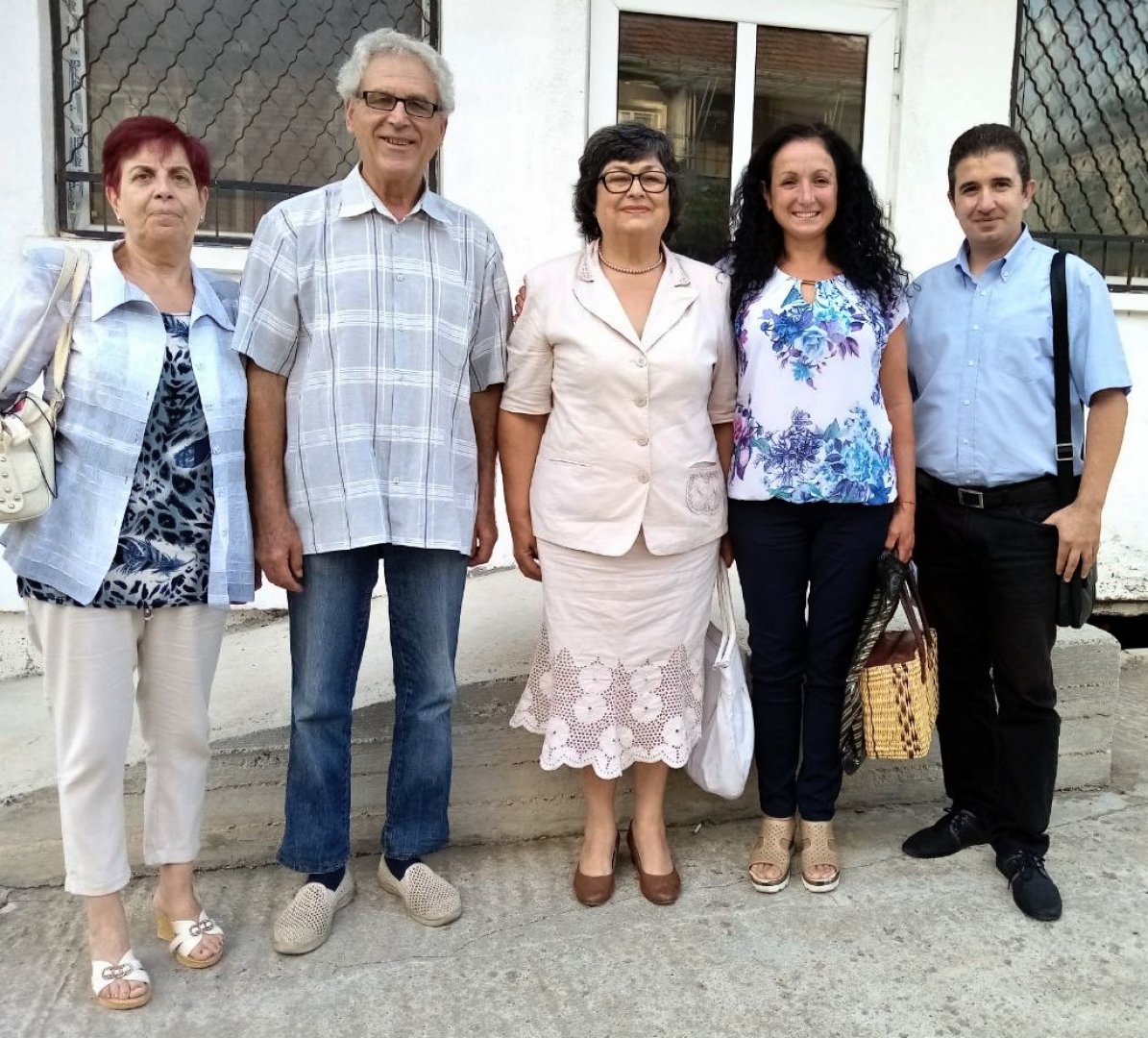 Георги Бъклев (вторият отляво надясно) е кандидат за кмет на БСП в Малко Търново