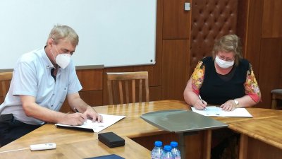 Споразумението е сключено за срок от 5 години. Снимки Университет Проф. д-р Асен Златаров