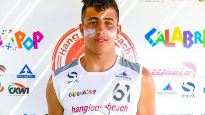 Младата надежда на българския кайтборд Кристиян Манев се класира на седмо място. Снимки Яхт клуб Черноморец