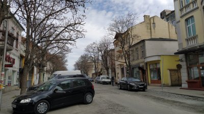 В долната част на улица Фердинандова няма да се позволява движение на коли. Снимка Архив Черноморие-бг