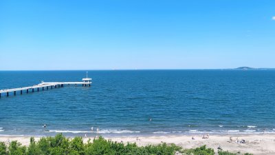 Температурата на морската вода е 18°-22°. Вълнението на морето ще бъде 2 бала, но с тенденция на отслабване. Снимка Петя Добрева