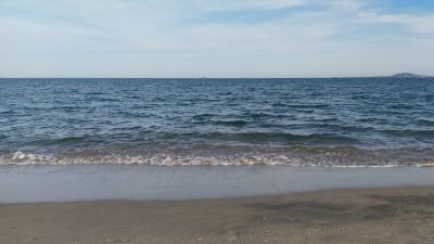 Температурата на морската вода е 20°-21°. Вълнението на морето ще се усили и ще бъде 3-4 бала. Снимка Петя Добрева