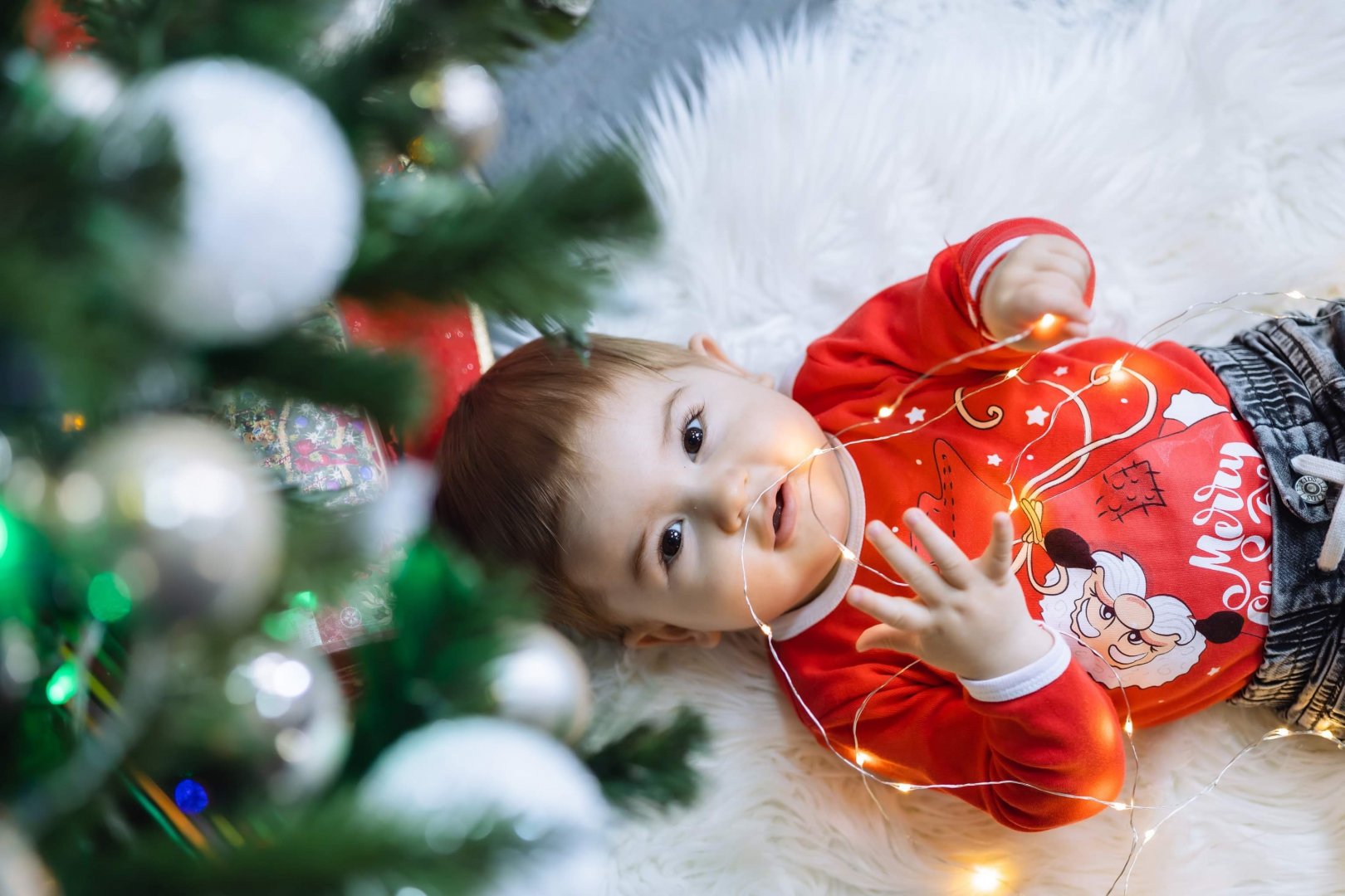 Диман Буланов е на 10 месеца и това е първата му Коледа
