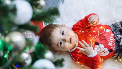 Диман Буланов е на 10 месеца и това е първата му Коледа