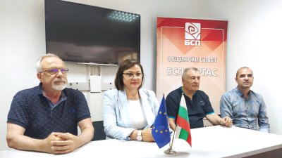 Лидерът на БСП Корнелия Нинова ще проведе работни срещи с актавите на Ямбол, Сливен и Бургас. Снимка Авторът