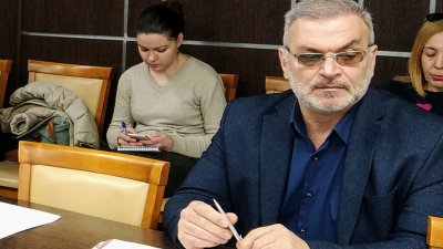 Тодор Стамболиев обяви процедурата по кандидатстване. Снимка Черноморие-бг