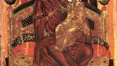 Чудотворната икона на света Богородица, наречена Златна ябълка, се намира в храм в Асеновград