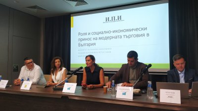 Данните от проучването на Института за пазарна икономика бяха представени на пресконференция в Бургас. Снимка Авторът