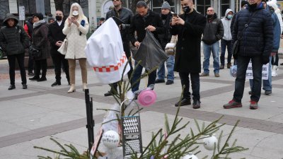 В Бургас представители на туристическия бранш протестираха още в края на миналата година. Снимка Архив Черноморие-бг
