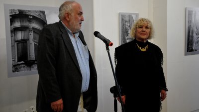 Антони Георгиев представи изложбата на Галя Ушева