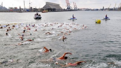 Около 60 плувци се очаква да се включат в плувния маратон този четвъртък. Снимка Архив Черноморие-бг