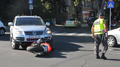Катастрофите с мотоциклети не спират. Снимка Архив Черноморие-бг