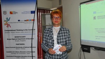 Ние сме водещ партньор по проекта, който обхваща пет страни, каза Виолета Илиева. Снимки Черноморие-бг