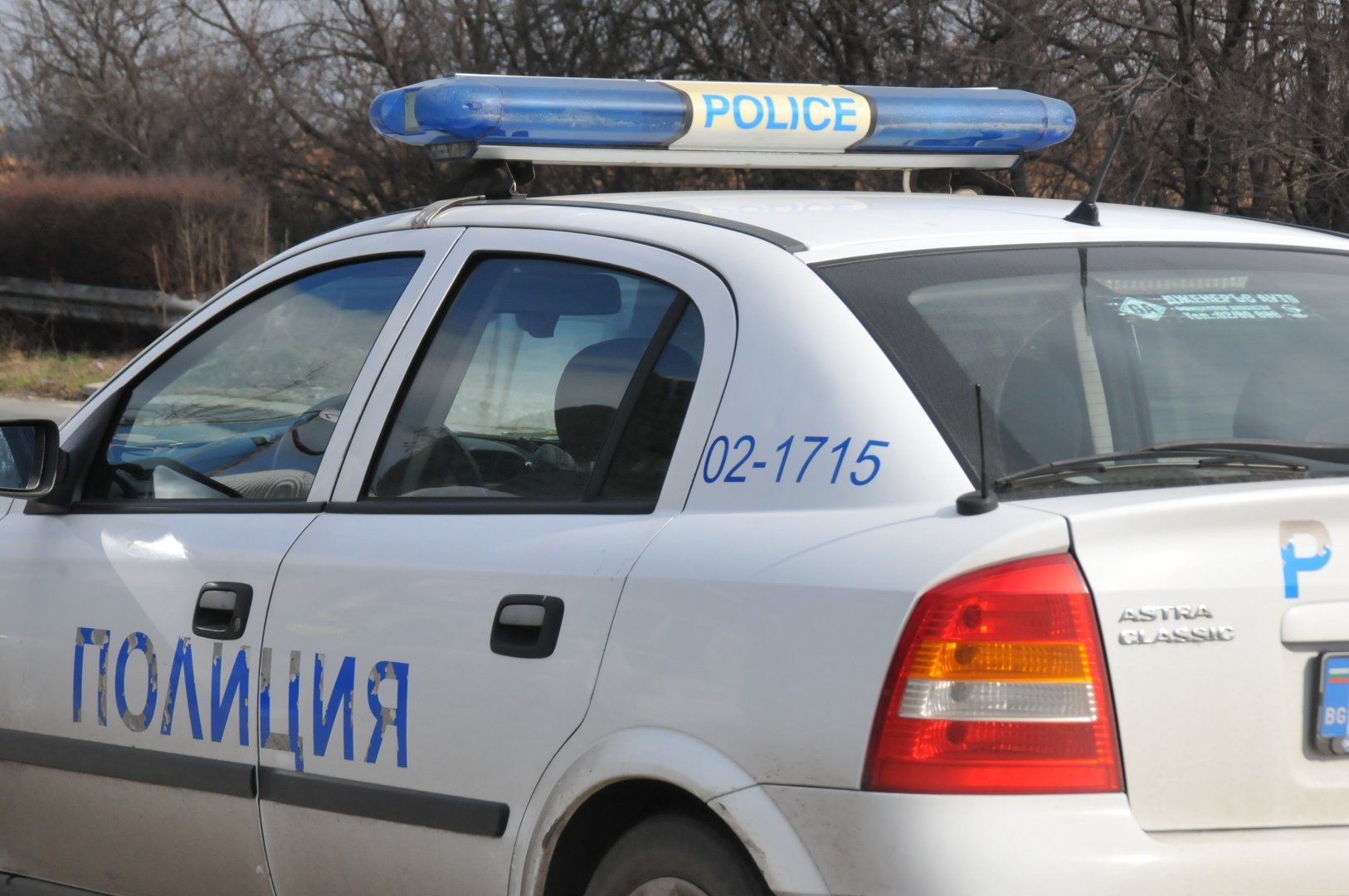 Полицейската акция се провежда в момента на входно-изходните артерии на Бургас. Снимка Архив Черноморие-бг