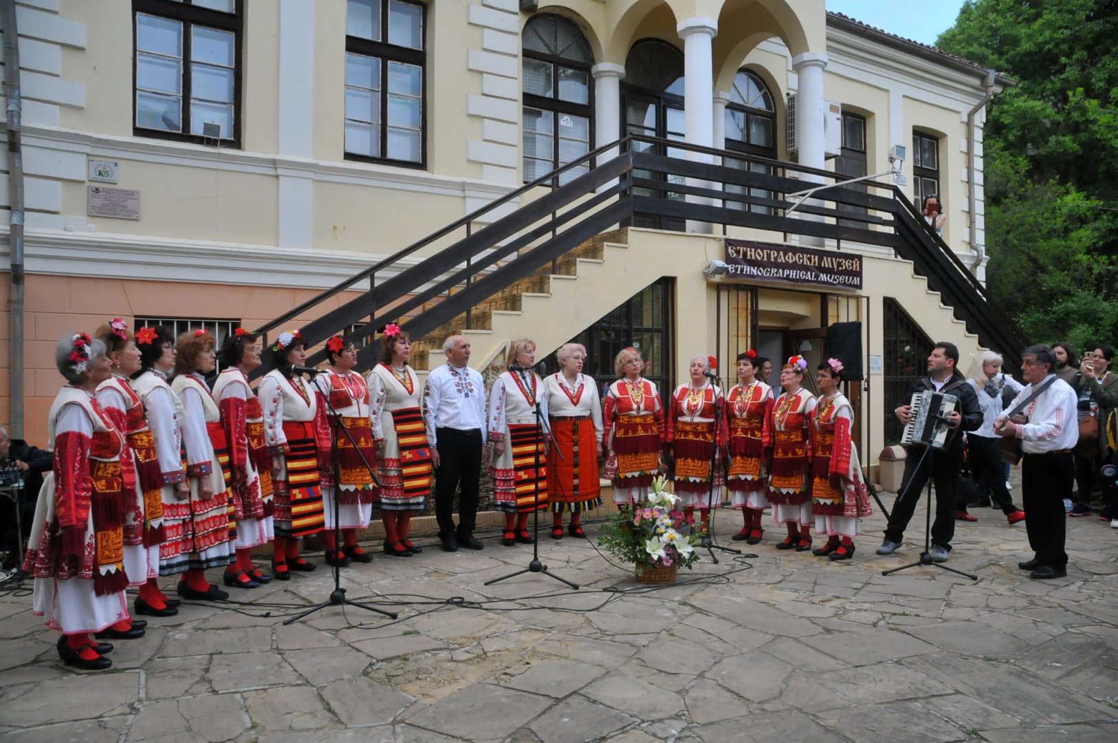 Дворът на Етнографската експозиция е предпочитано място за концерти. Снимка Архив Черноморие-бг
