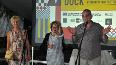 Димитър Стоянович поздрави гостите на откриването на третото издание на фестивала. Снимки Черноморие-бг